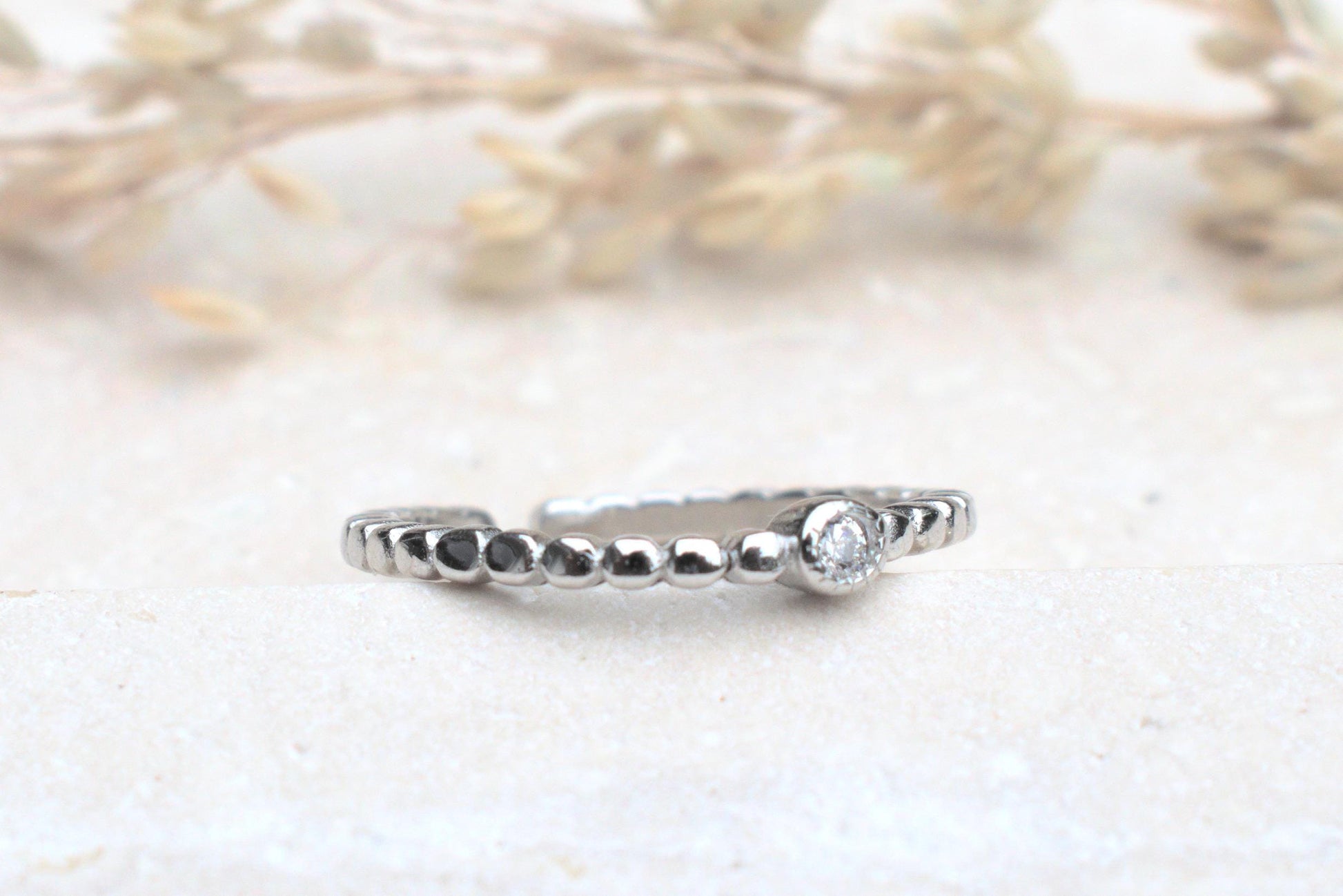 Sterling Silber Ring, minimalistischer Ring, eleganter Ring, Damenring silber