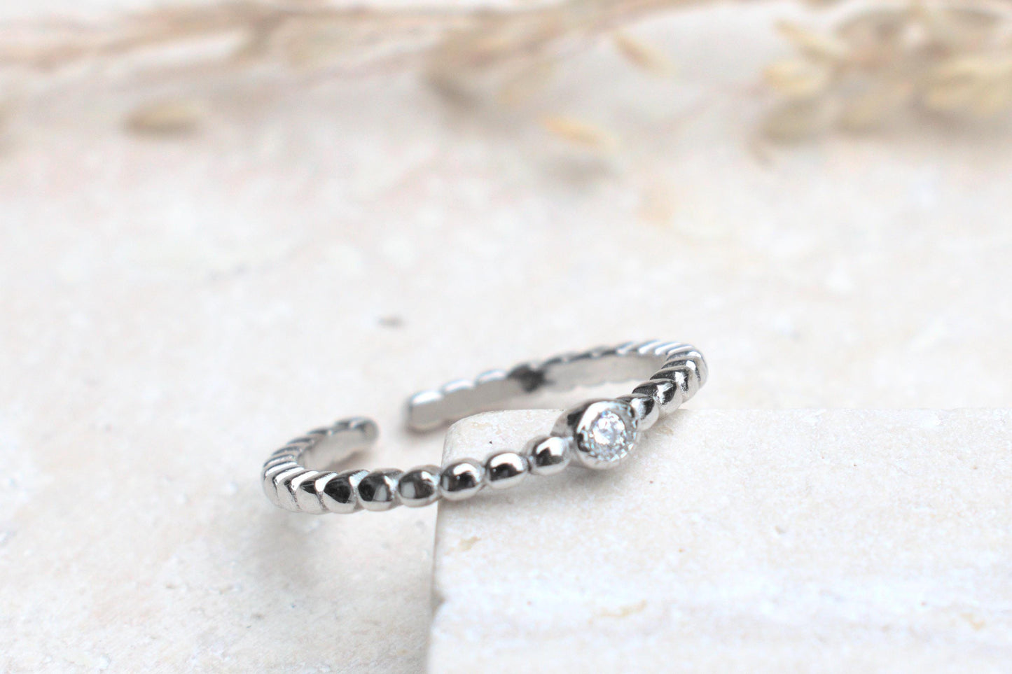 Sterling Silber Ring, minimalistischer Ring, eleganter Ring, Damenring silber