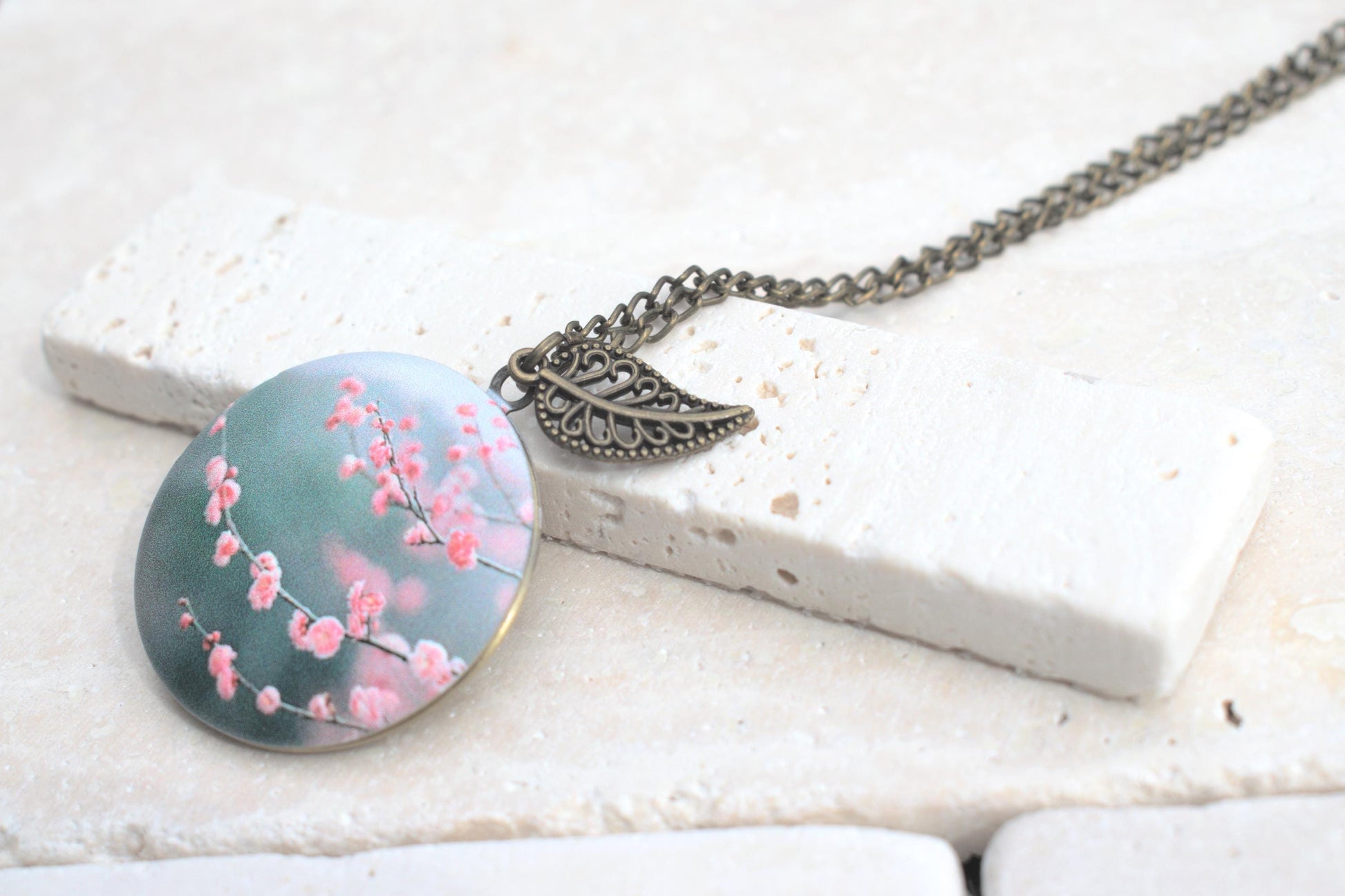 Medaillon bronze zum öffnen mit Kette, Foto Medaillon Kette mit Bild, Medaillon zum öffnen, Geschenk für Freundin